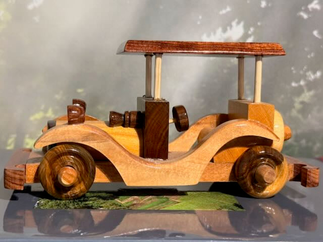 Handmade Wooden Classic Car